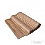 WangQ Matelas été famille choisir matelas en bambou tapis double face tapis de bambou cool et non collant \ Size : 2.0x2.15m - B07VJ424JX